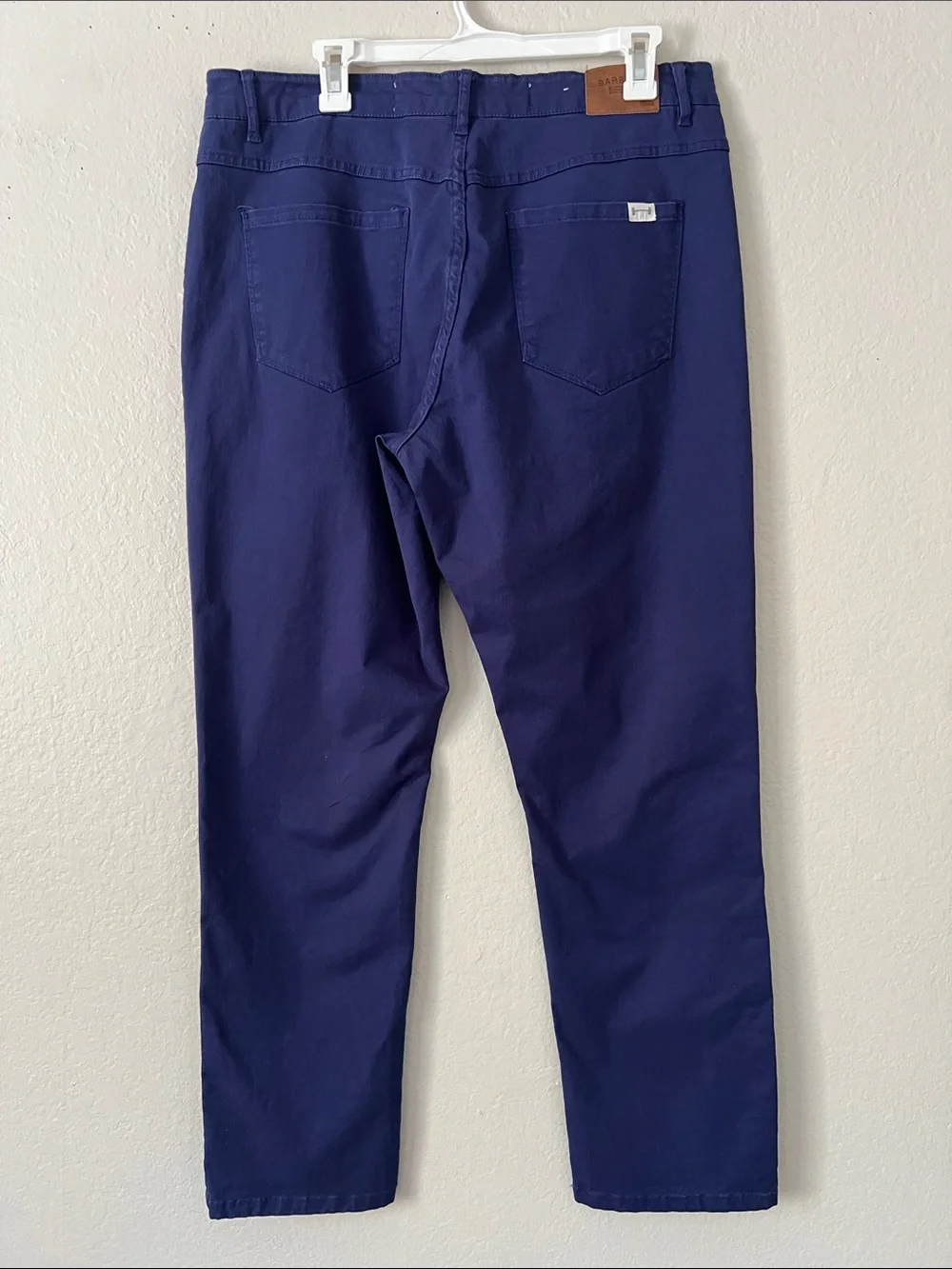 Like New! BARBELL APPAREL Chino Pants Cotton Blend Purple/Blue Size 36